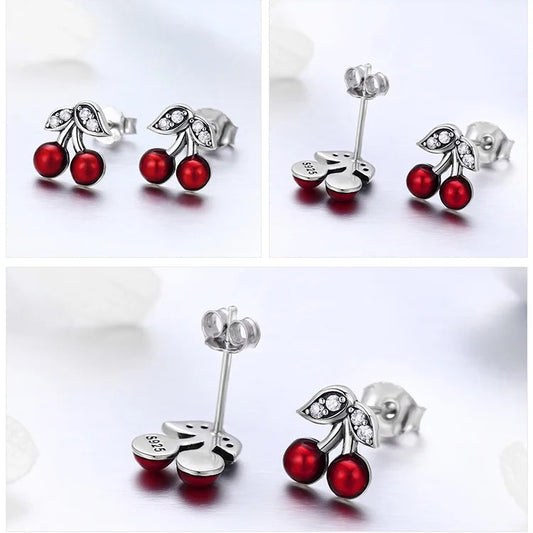 Aretes Cereza