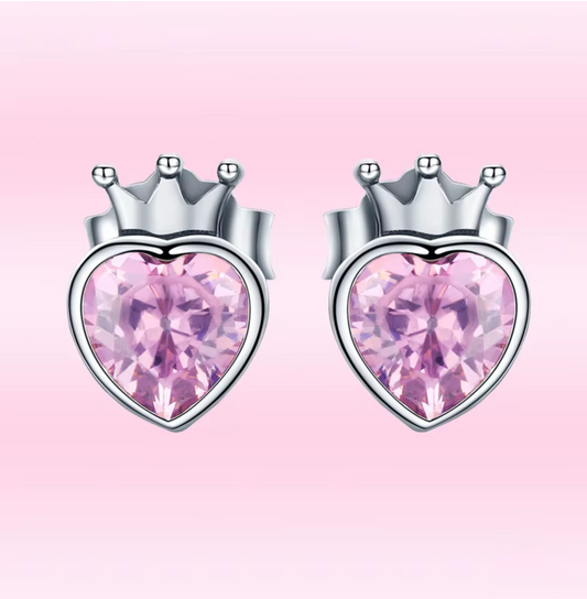 The Queen Heart Earrings