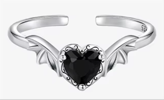 Black Heart Ring